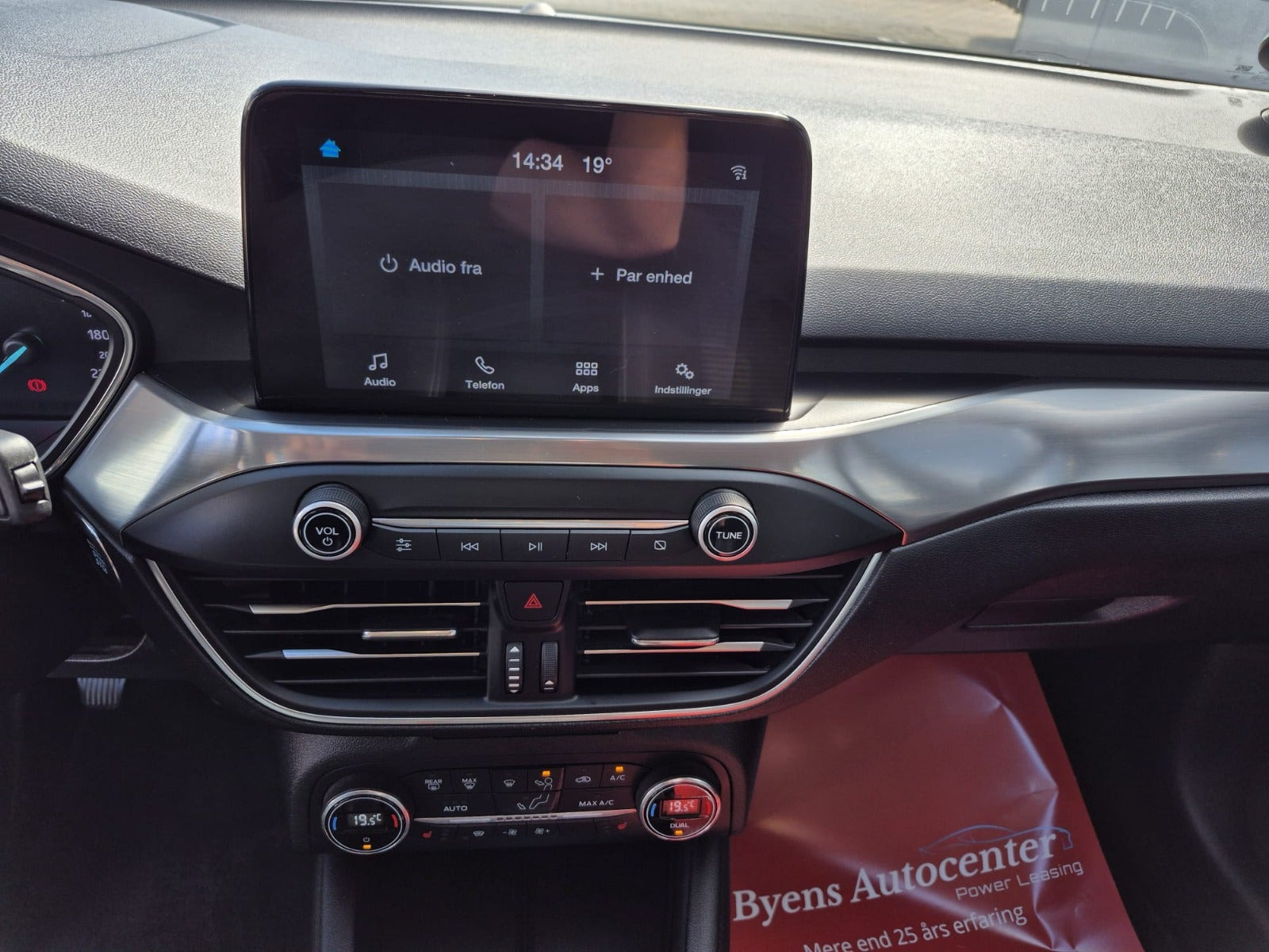 Grå Ford Focus fra 2020