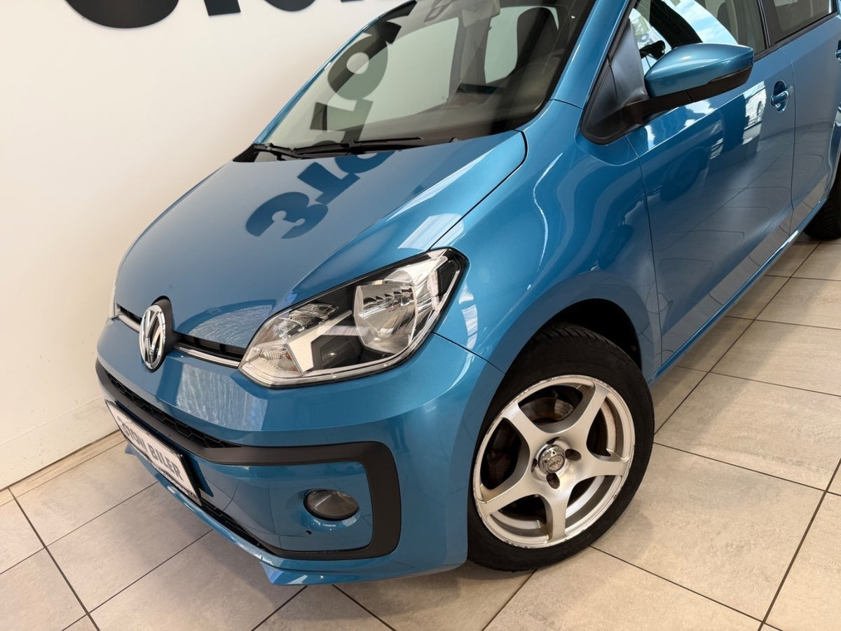 Blå VW UP! fra 2018