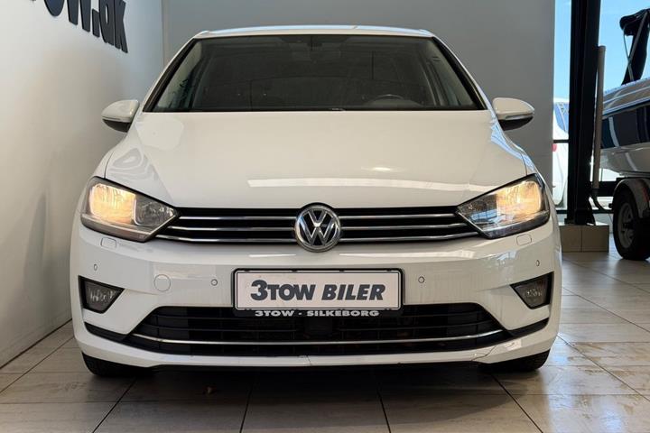 Hvid VW Golf Sportsvan fra 2017