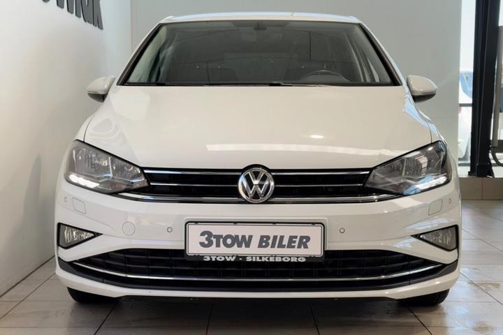 Hvid VW Golf Sportsvan fra 2019