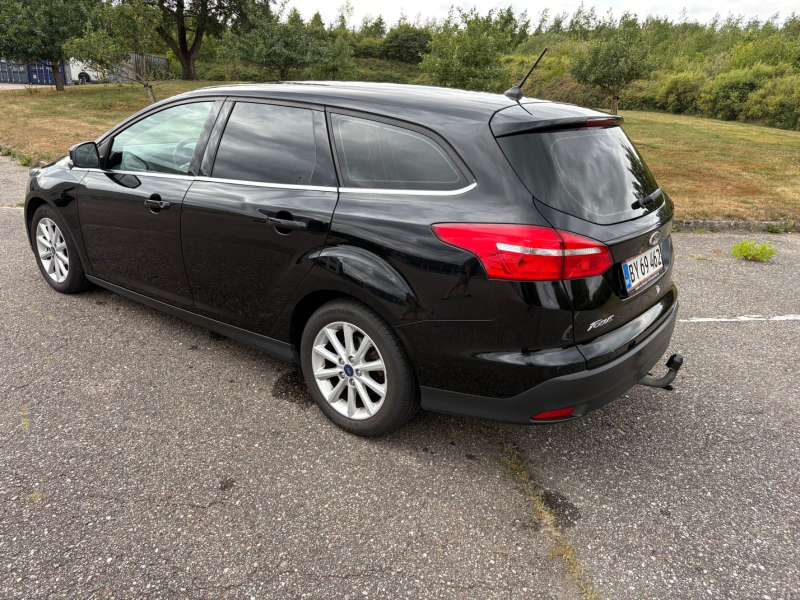 Sort Ford Focus fra 2017