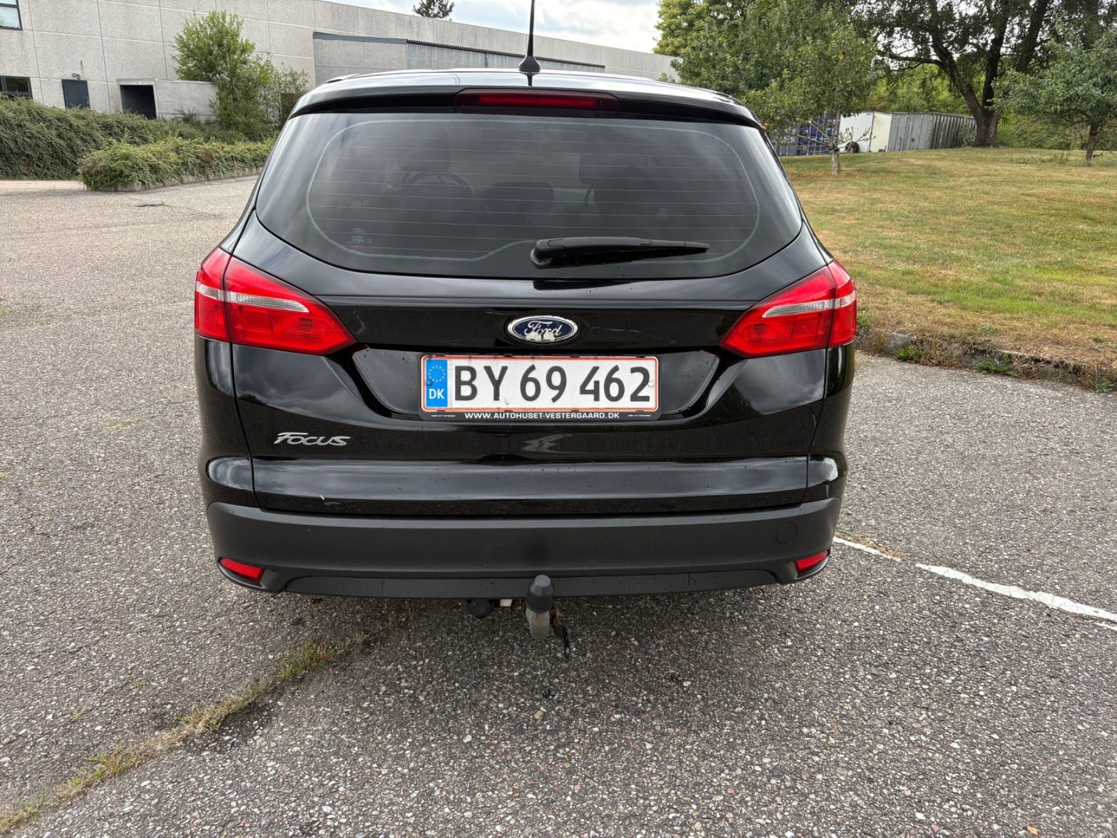 Sort Ford Focus fra 2017