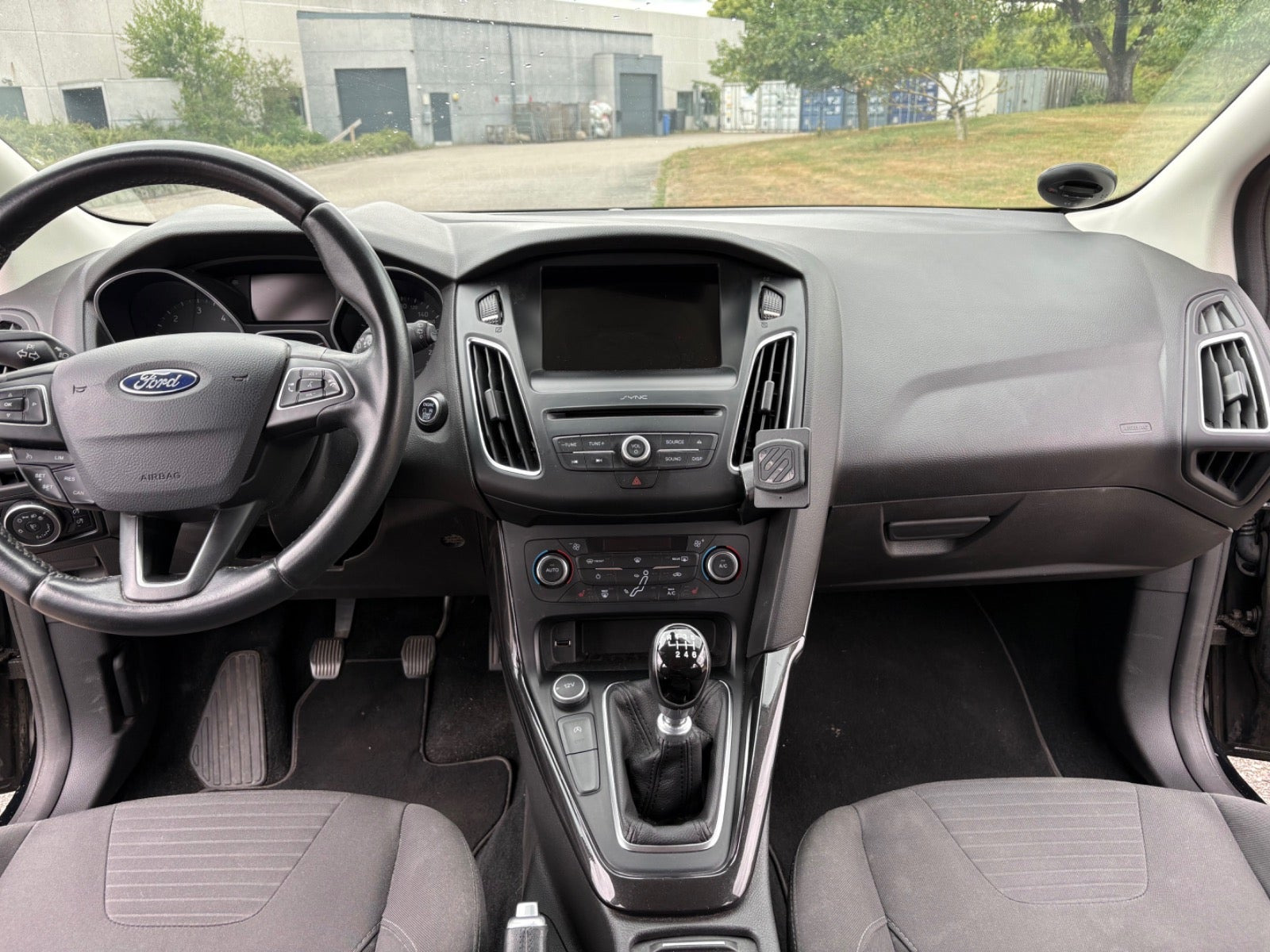 Sort Ford Focus fra 2017