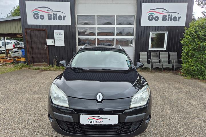 Grøn Renault Megane III fra 2011