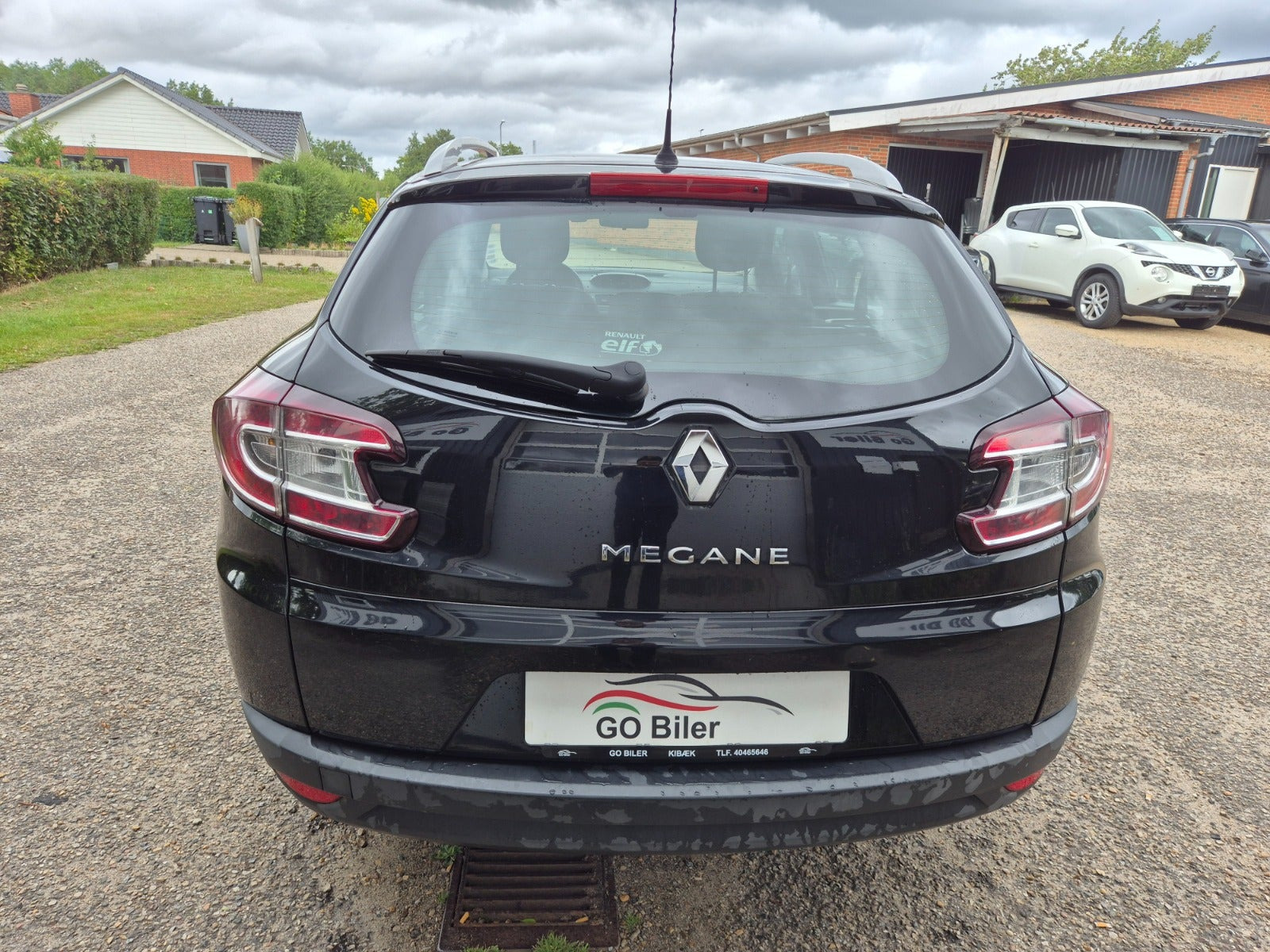 Grøn Renault Megane III fra 2011