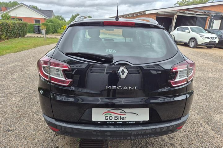 Grøn Renault Megane III fra 2011