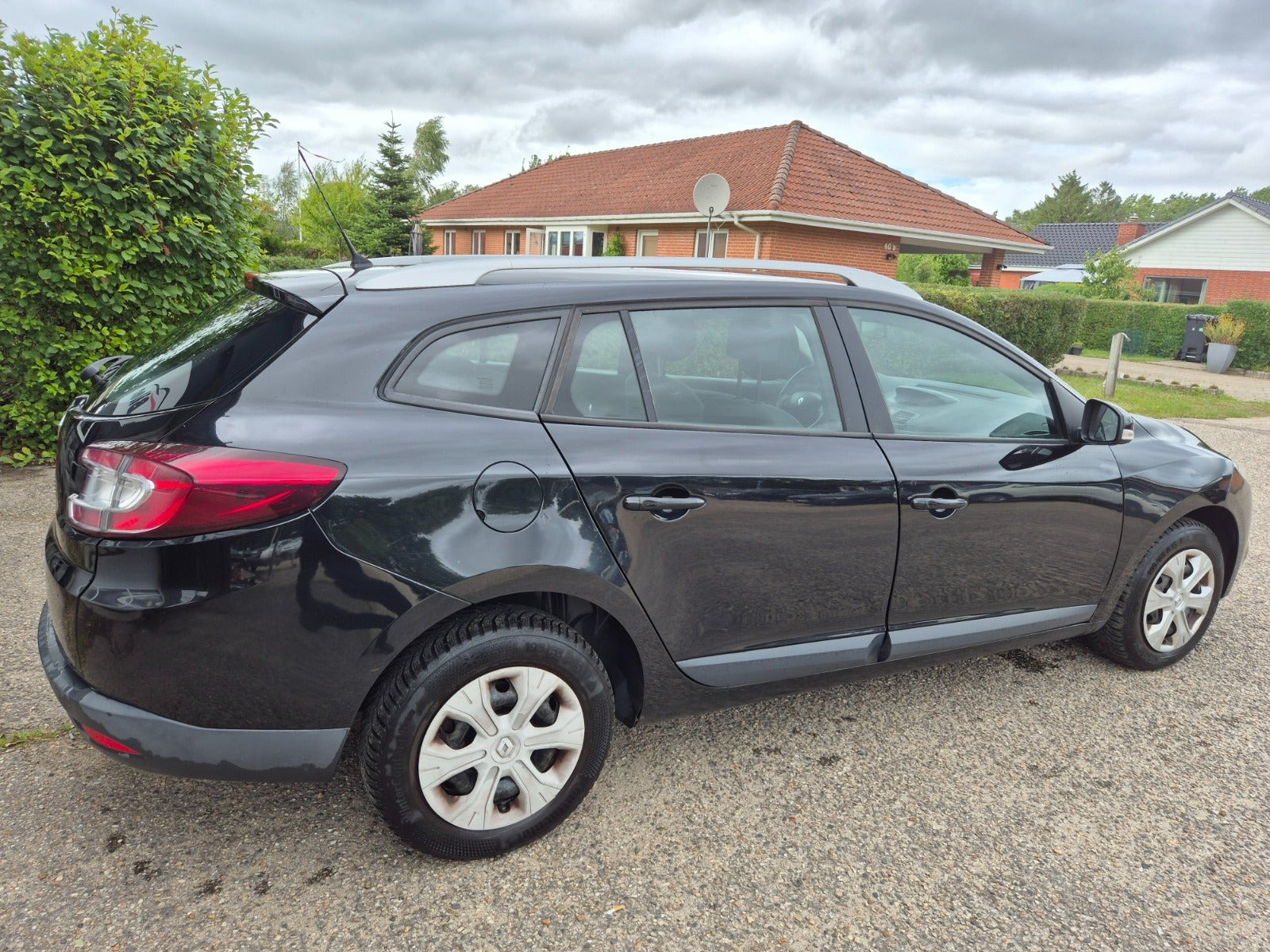 Grøn Renault Megane III fra 2011