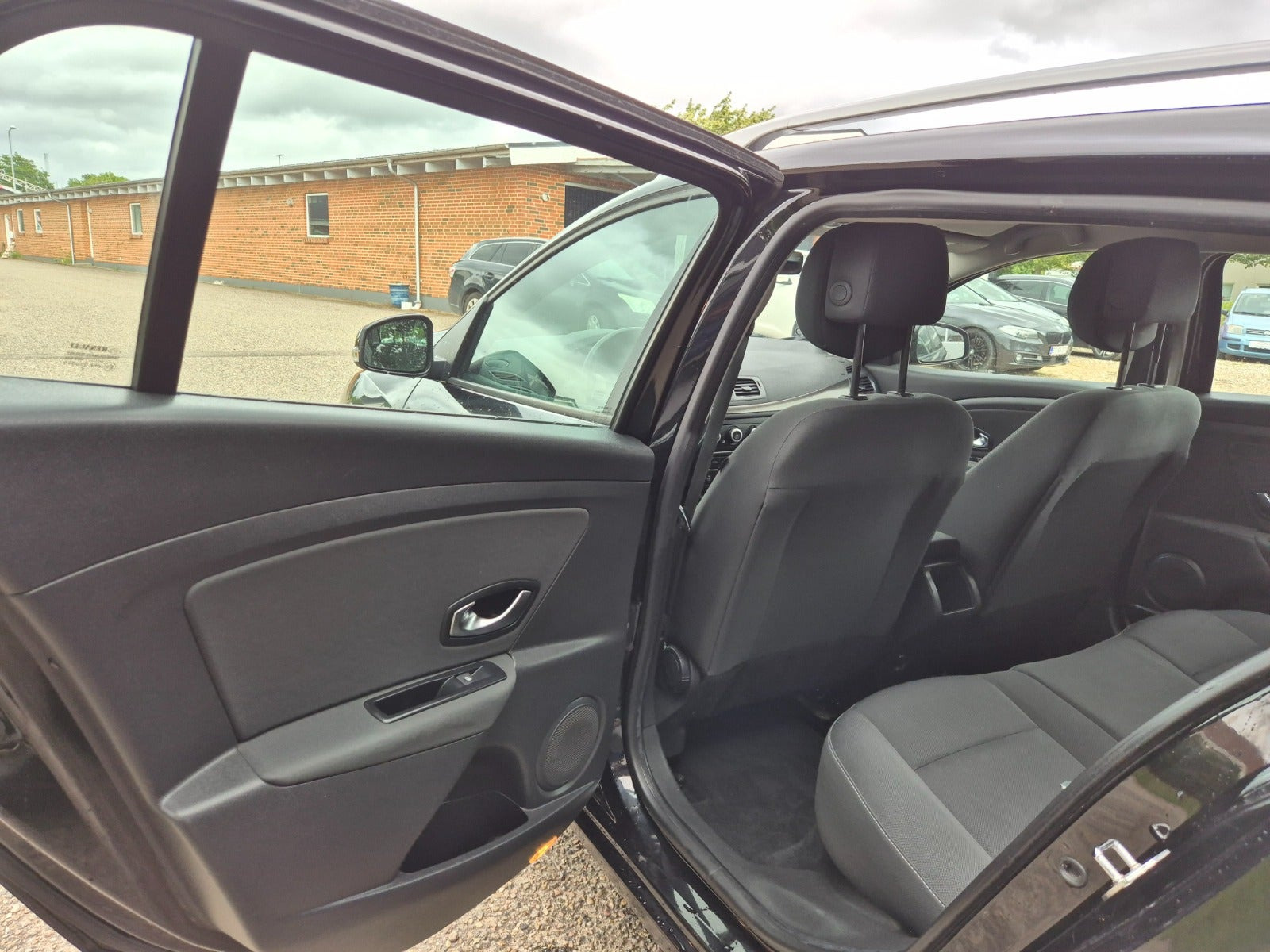 Grøn Renault Megane III fra 2011