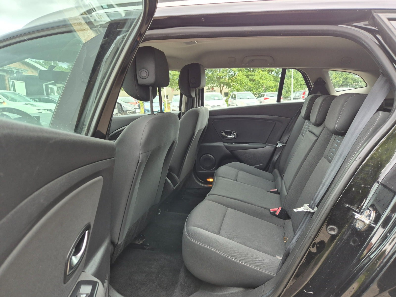 Grøn Renault Megane III fra 2011