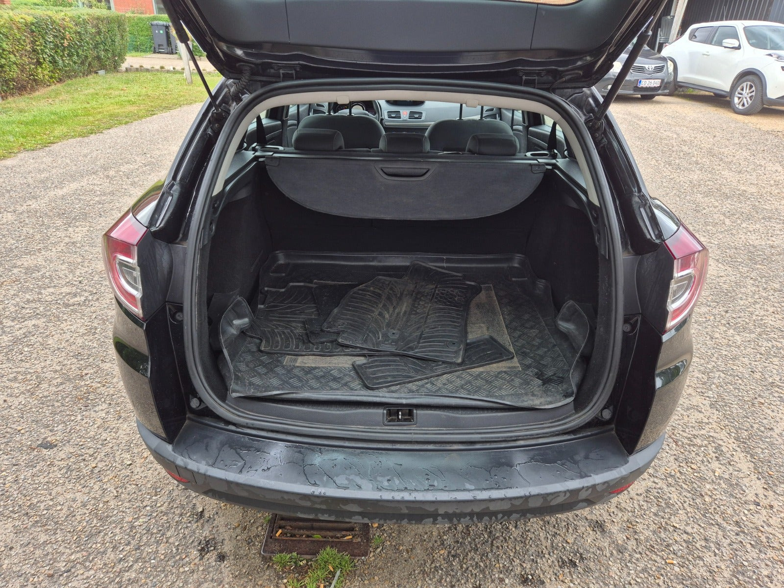 Grøn Renault Megane III fra 2011