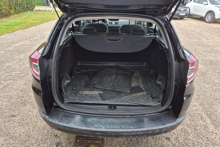 Grøn Renault Megane III fra 2011