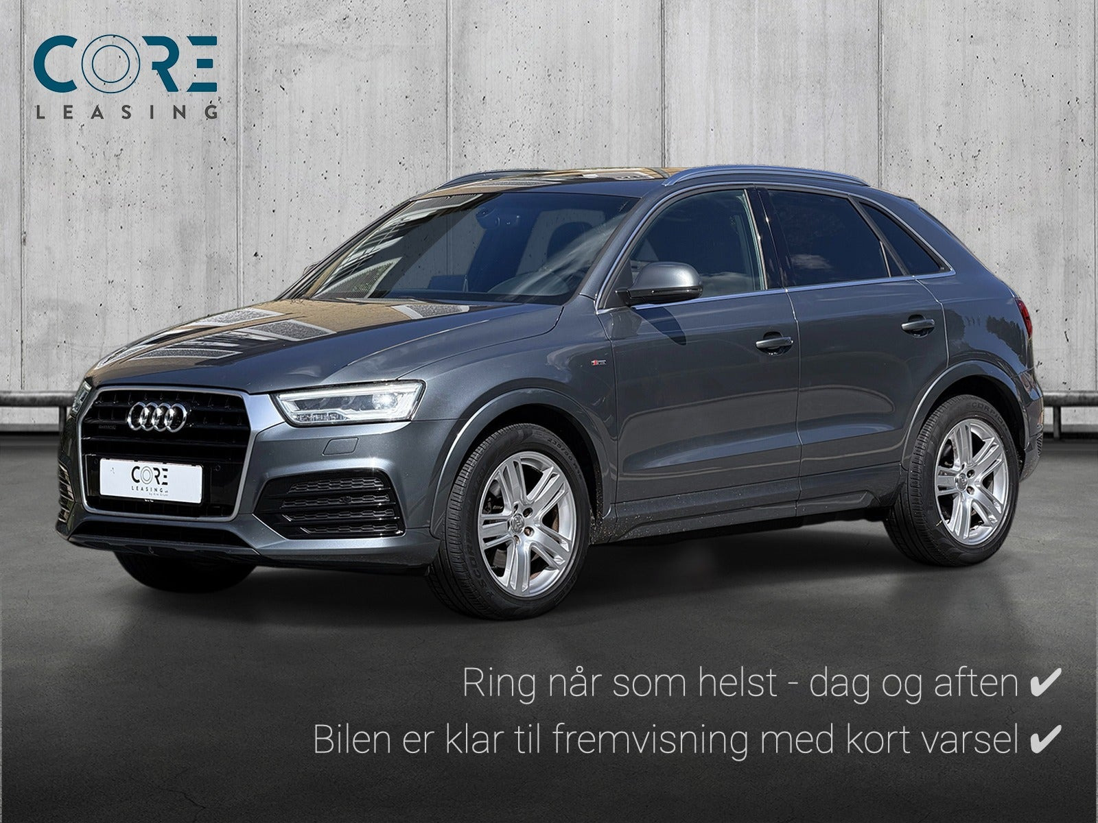 Audi Q3 2,0 TFSi 180 quattro S-tr.