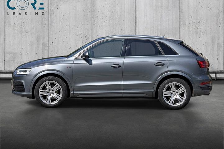 Grå Audi Q3 fra 2016