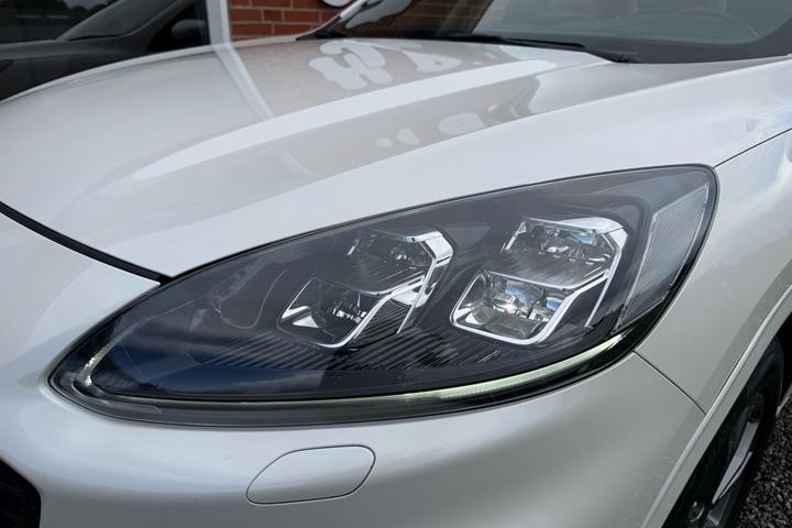 Hvid Ford Kuga fra 2021