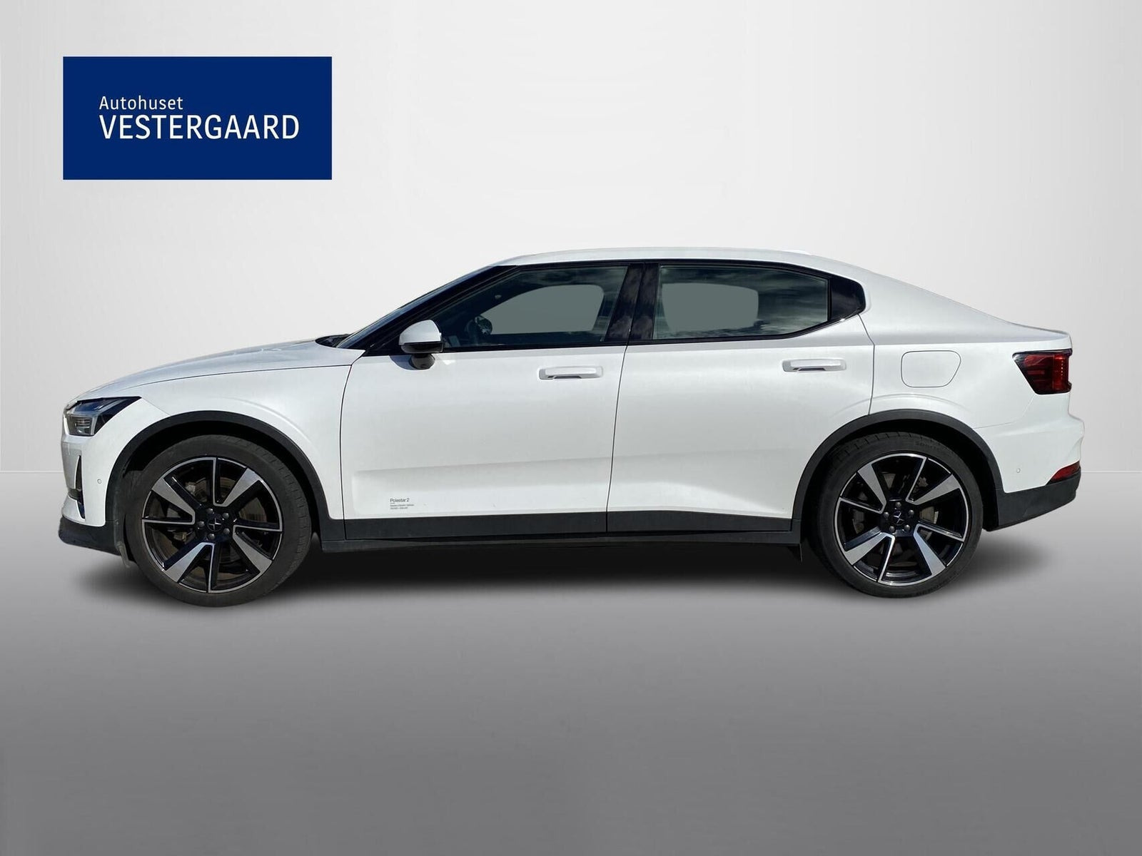 Hvid Polestar 2 fra 2021