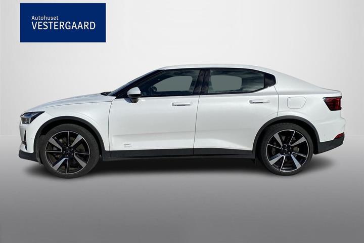 Hvid Polestar 2 fra 2021