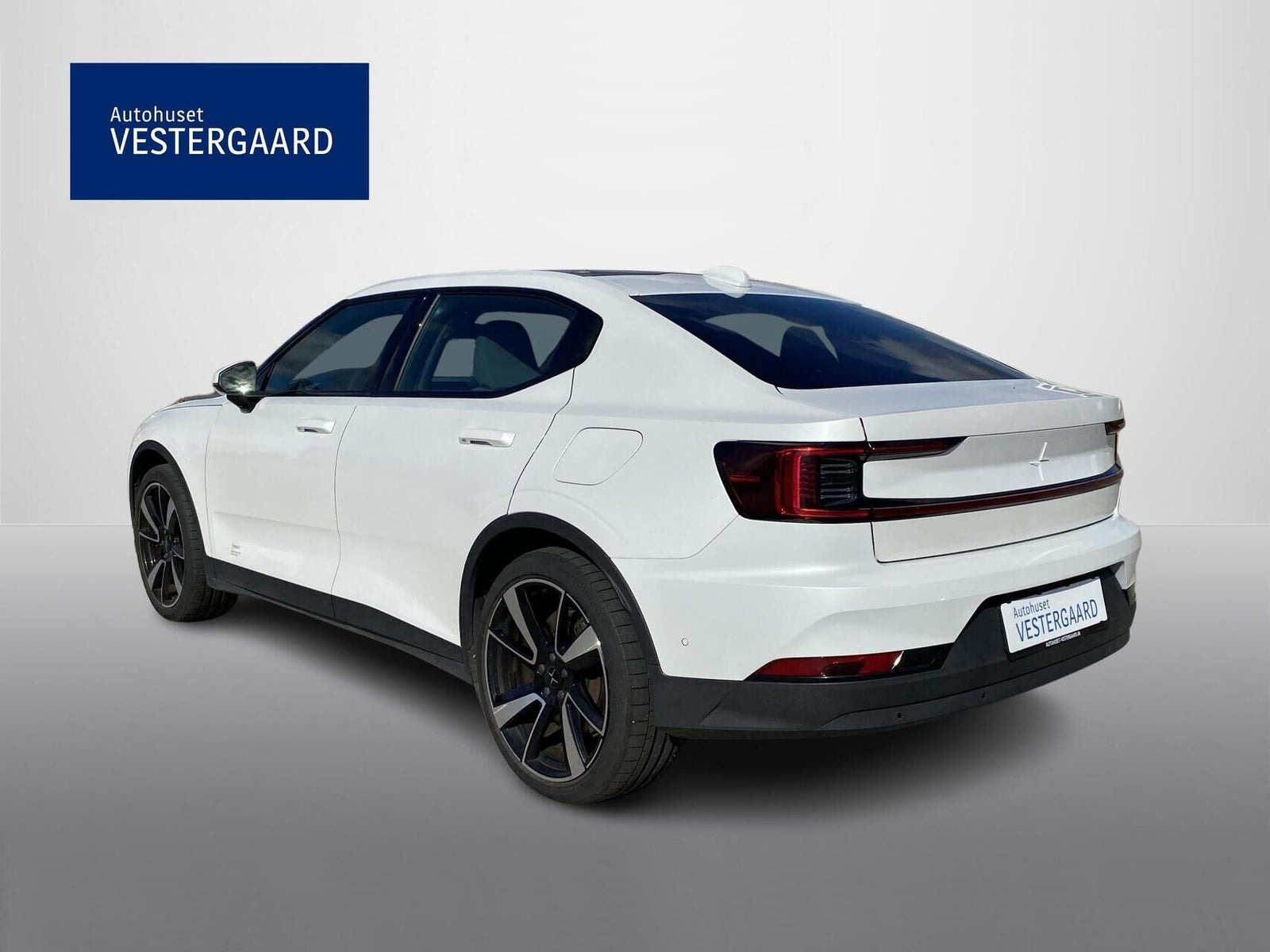 Hvid Polestar 2 fra 2021