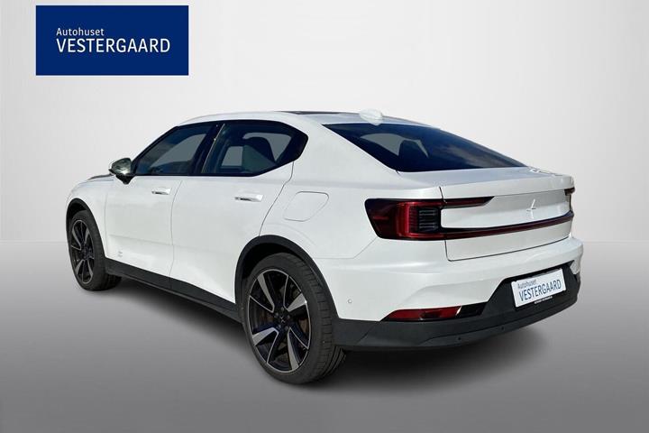 Hvid Polestar 2 fra 2021