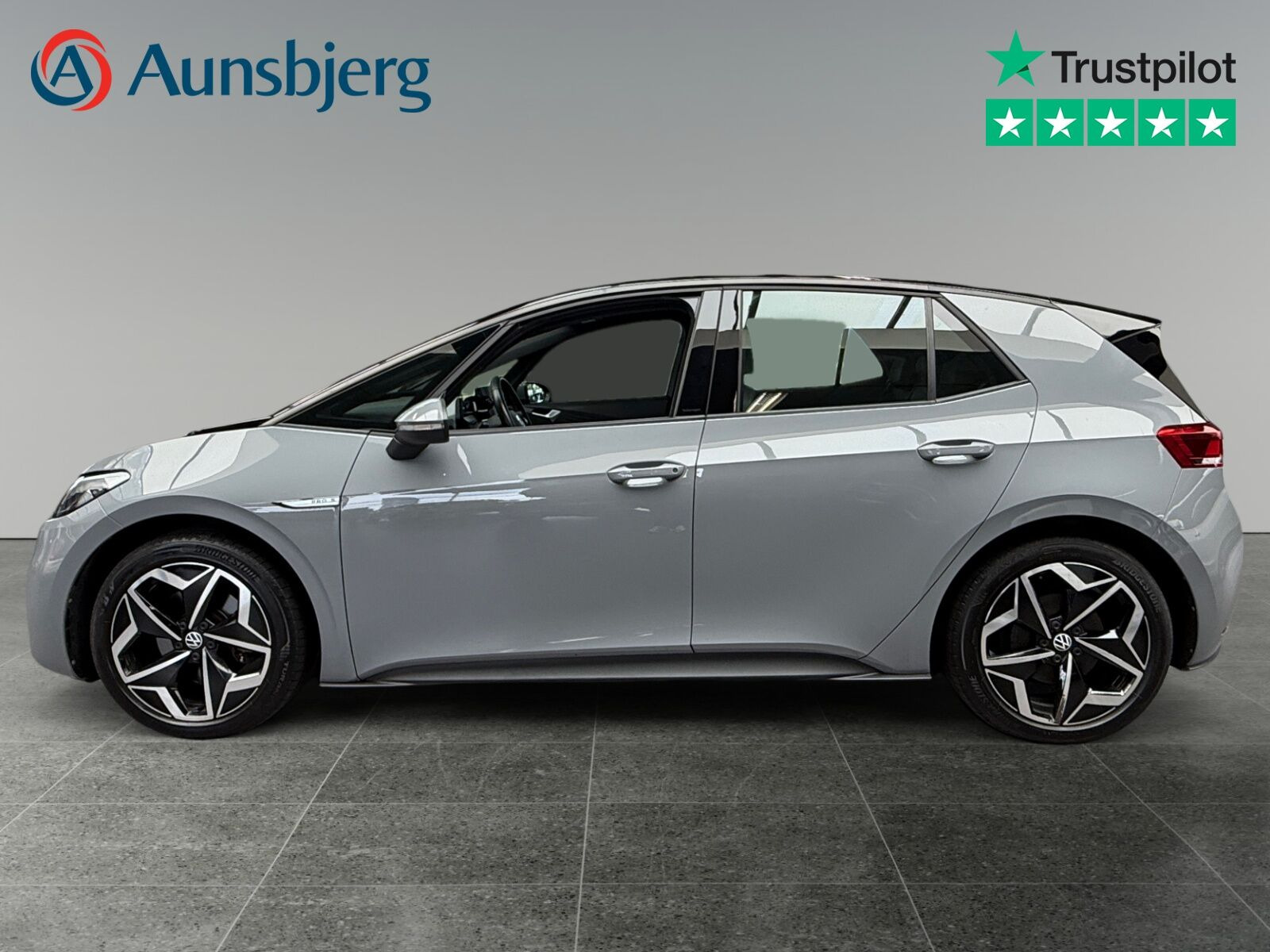 Grå VW ID.3 fra 2023
