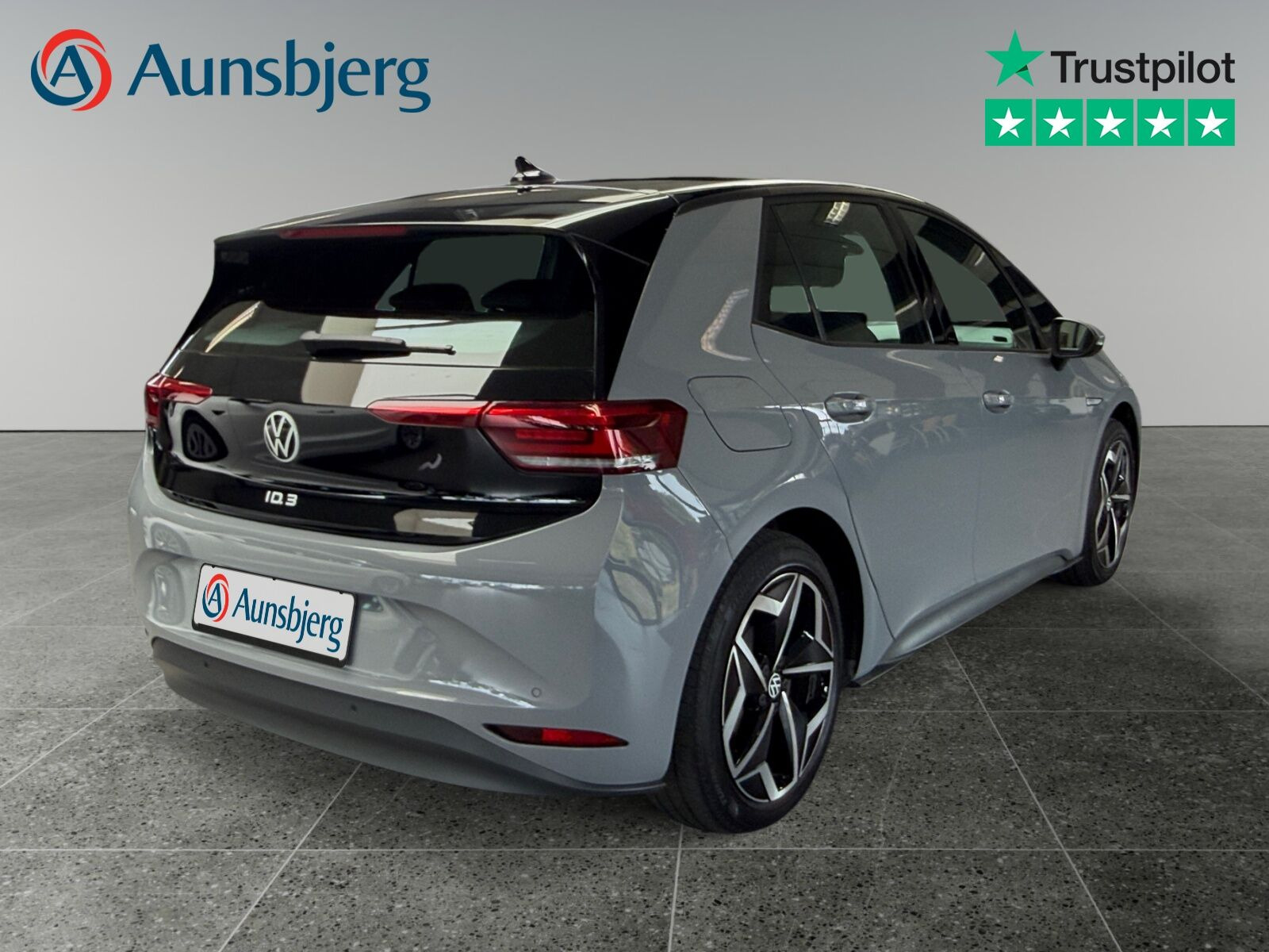 Grå VW ID.3 fra 2023