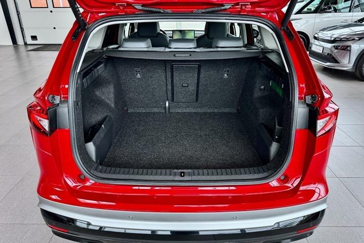 Rød Skoda Enyaq fra 2026