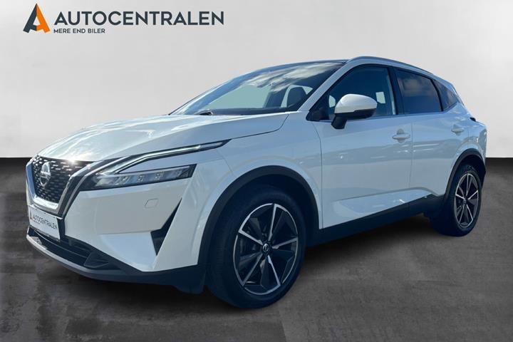 Hvid Nissan Qashqai fra 2021