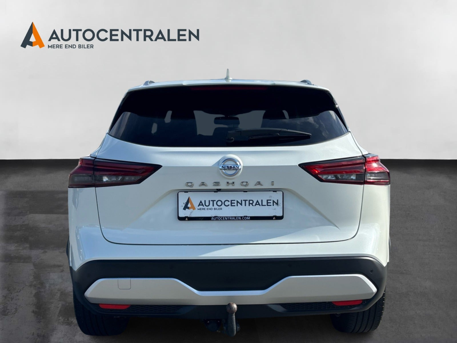 Hvid Nissan Qashqai fra 2021