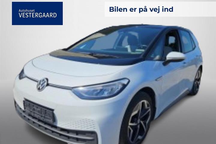 Hvid VW ID.3 fra 2022