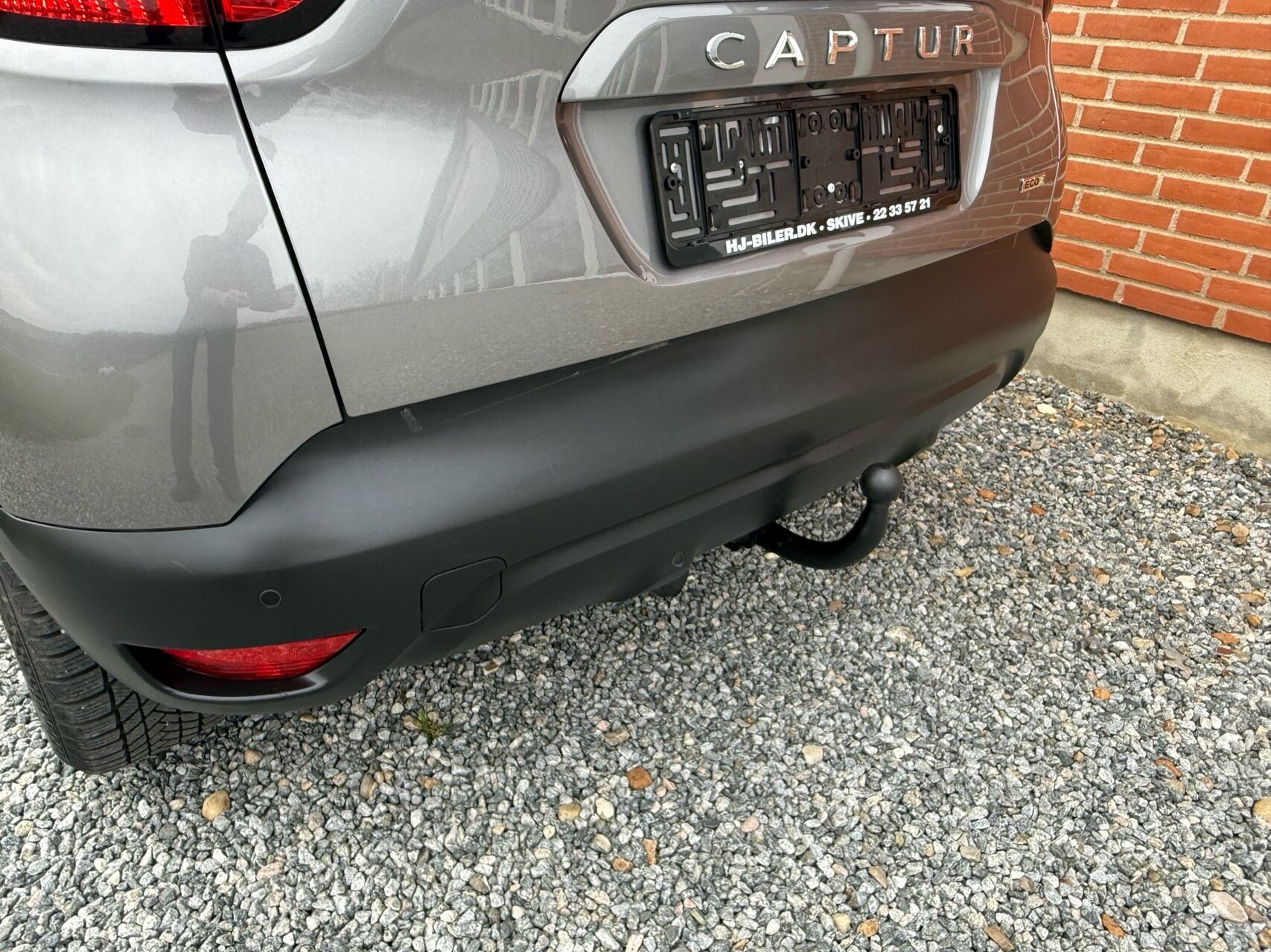 Sort Renault Captur fra 2016