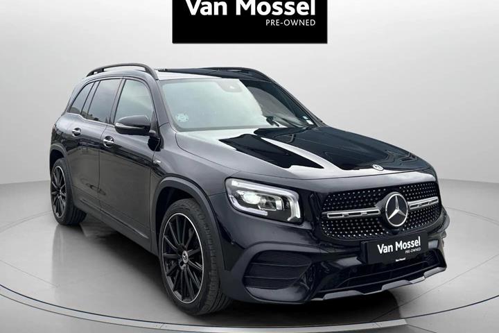 Sort Mercedes GLB250 fra 2020