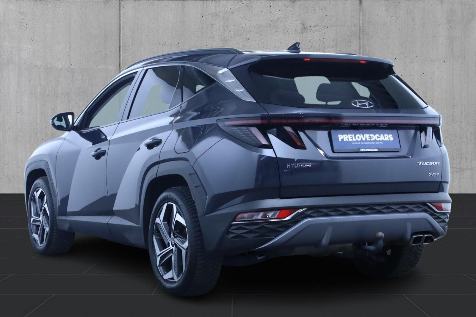 Grå Hyundai Tucson fra 2022