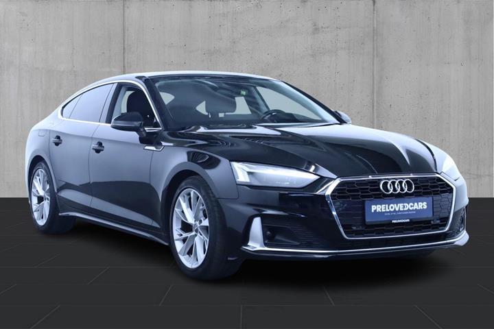 Sort Audi A5 fra 2020