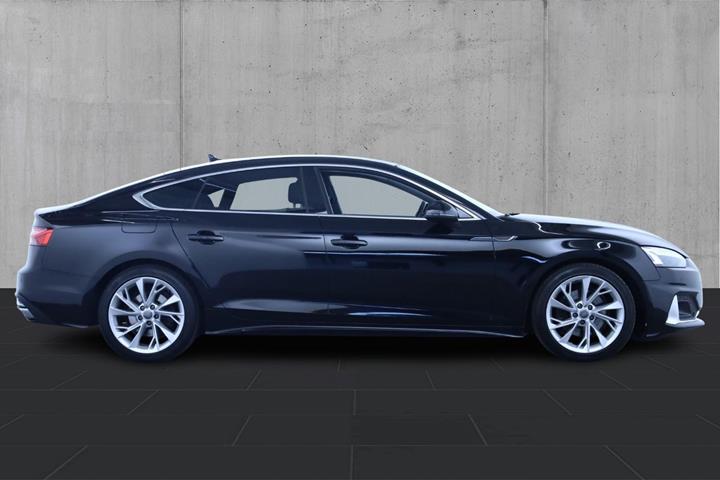 Sort Audi A5 fra 2020