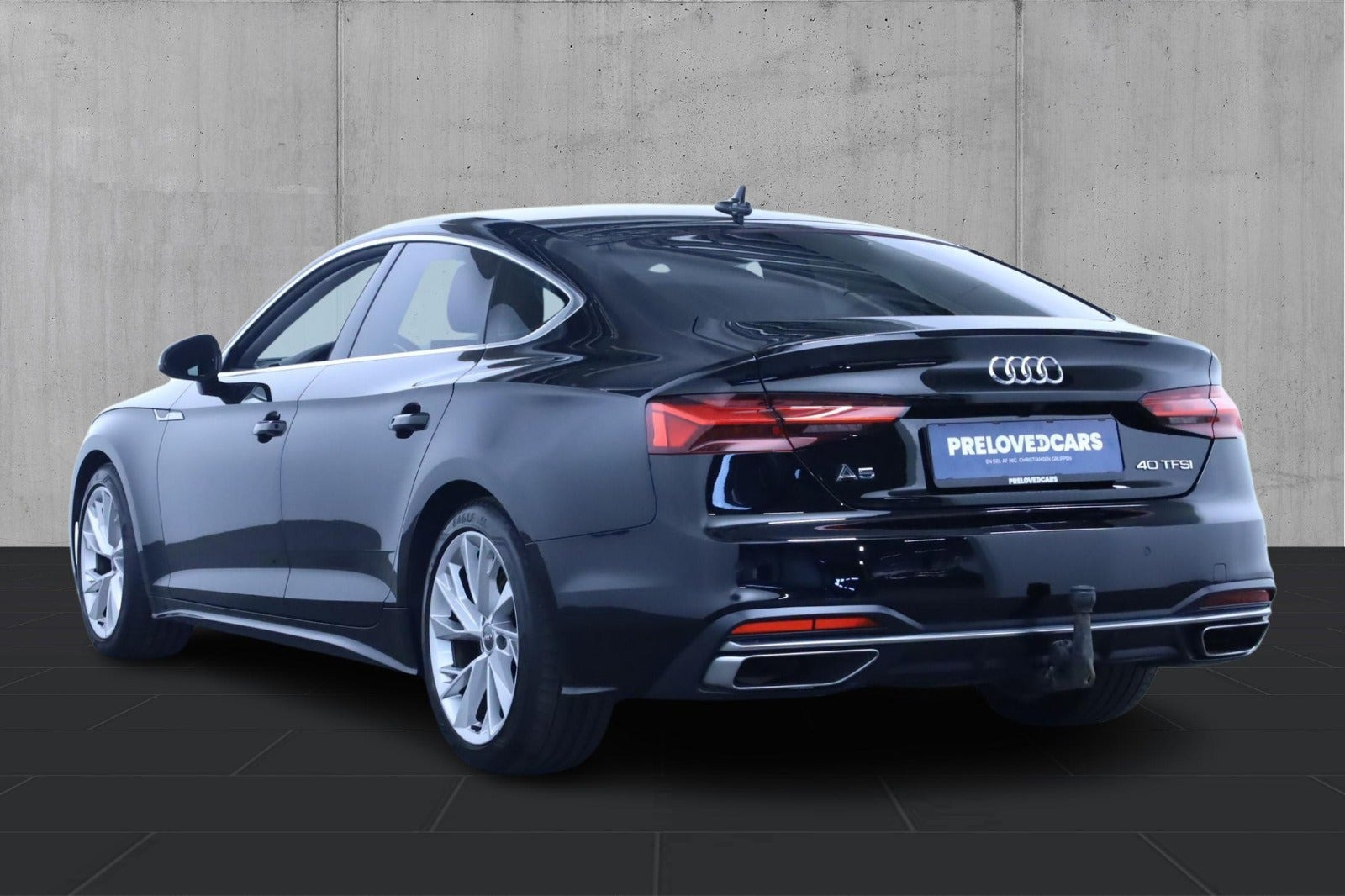 Sort Audi A5 fra 2020