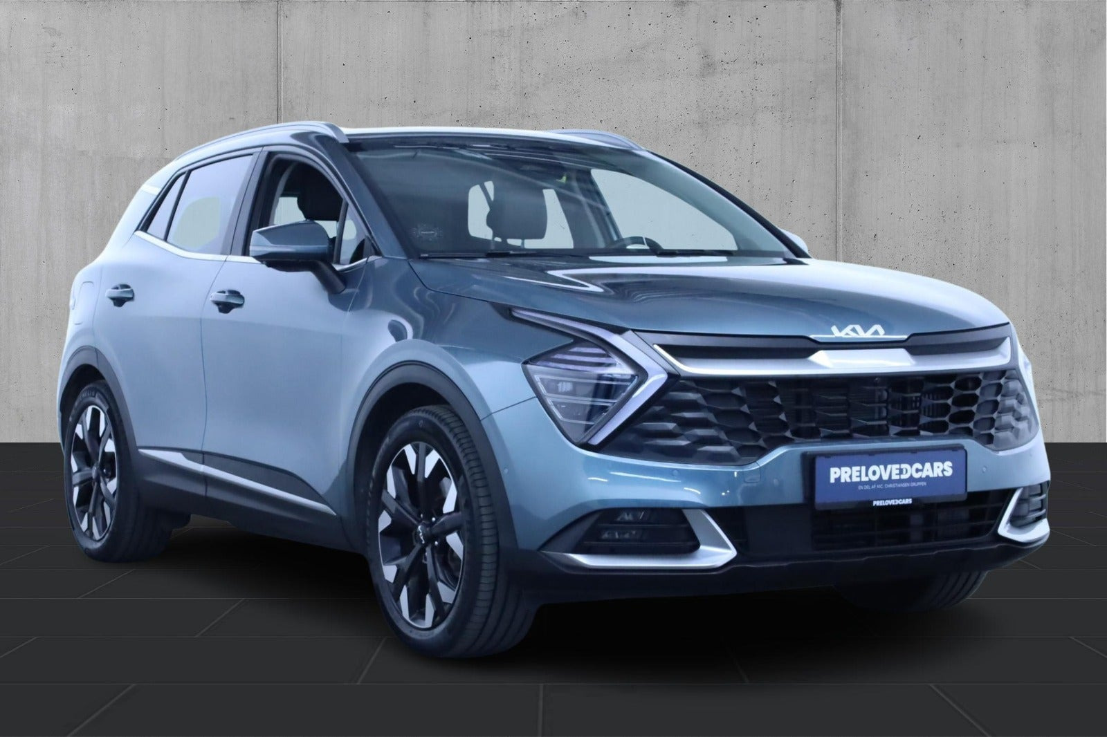 Blå Kia Sportage fra 2022