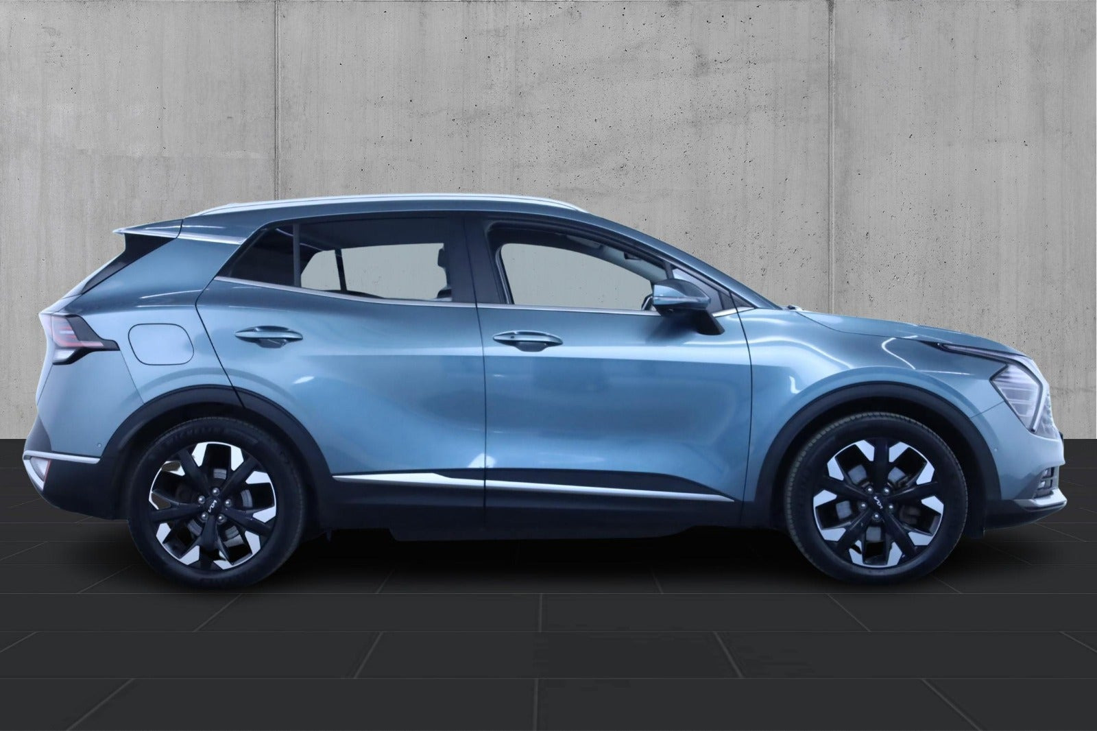 Blå Kia Sportage fra 2022