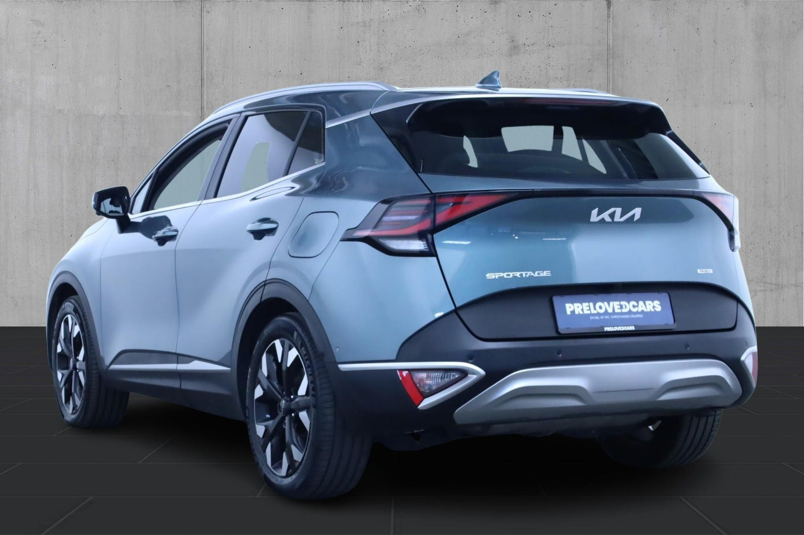 Blå Kia Sportage fra 2022