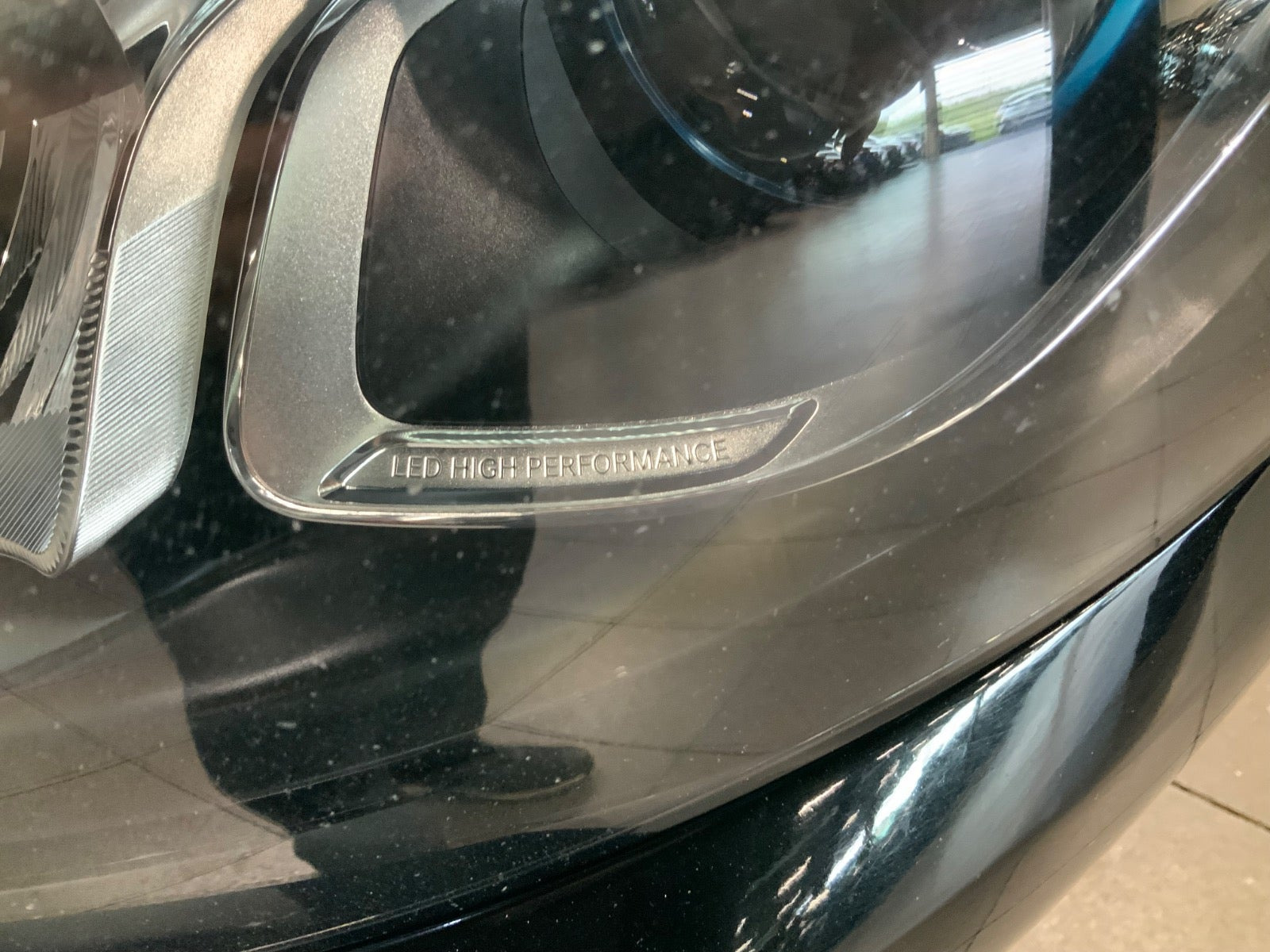 Sort Mercedes GLC350 e fra 2017