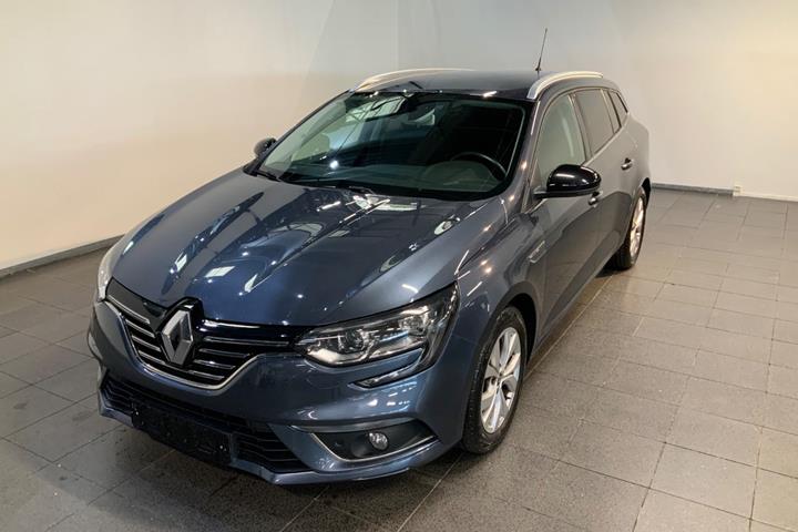 Grå Renault Megane IV fra 2019 set udefra