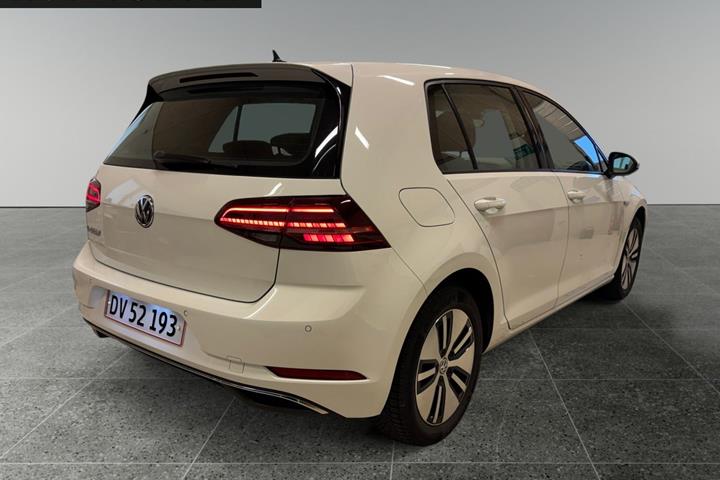 Hvid VW e-Golf VII fra 2020