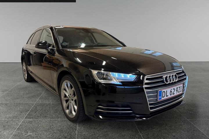 Sort Audi A4 fra 2018