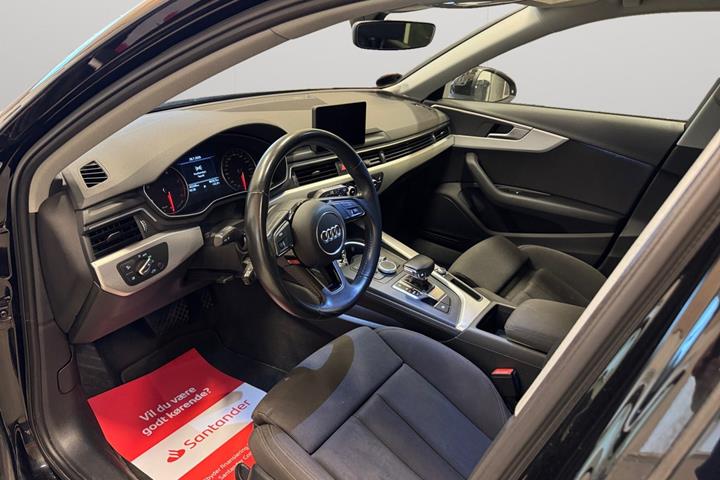Sort Audi A4 fra 2018