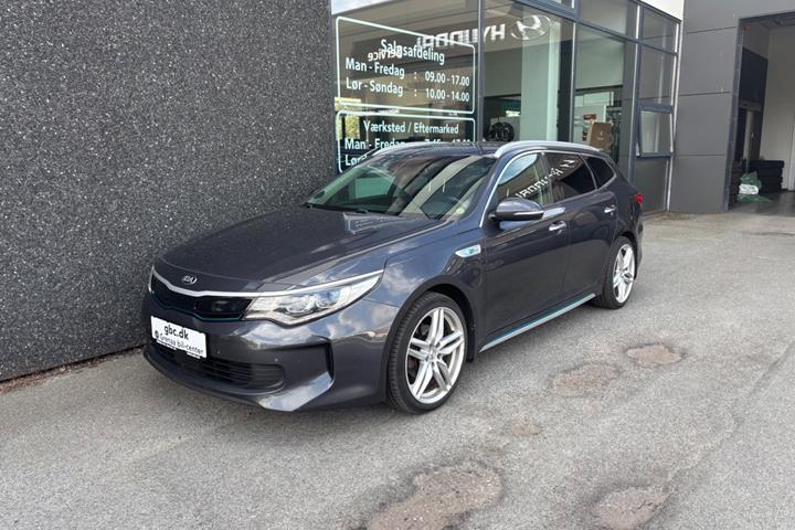 Sort Kia Optima fra 2018