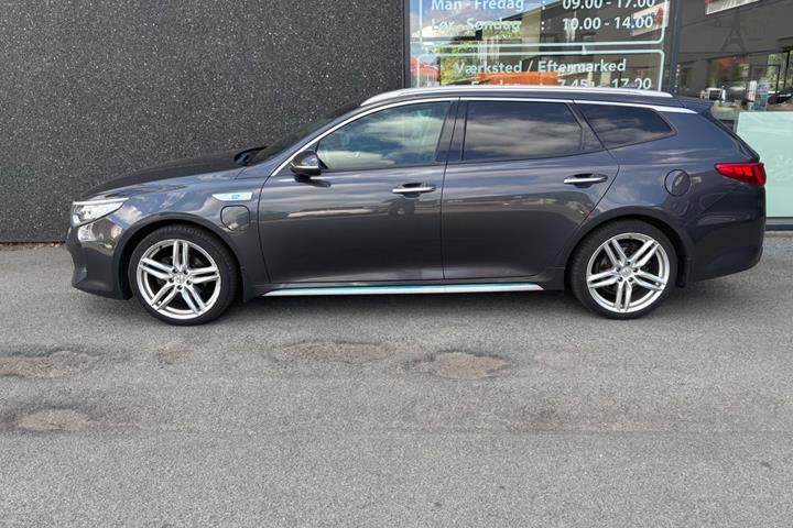 Sort Kia Optima fra 2018