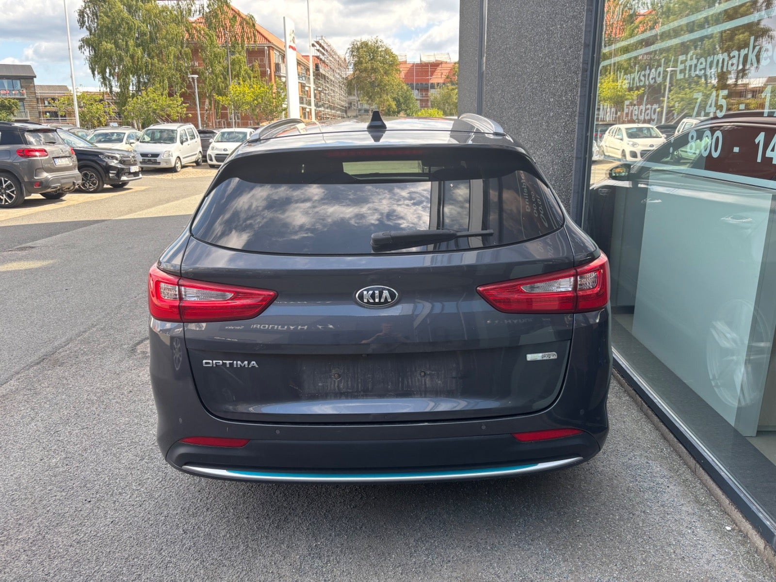Sort Kia Optima fra 2018