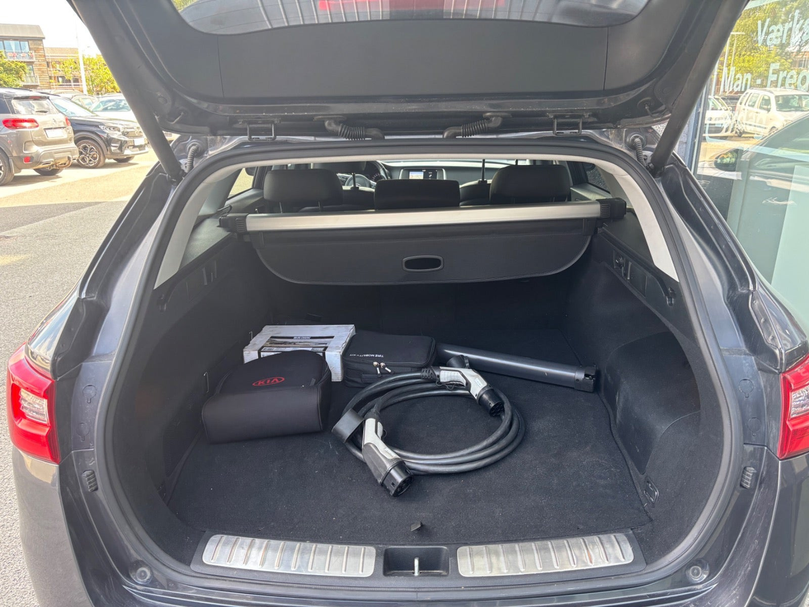 Sort Kia Optima fra 2018