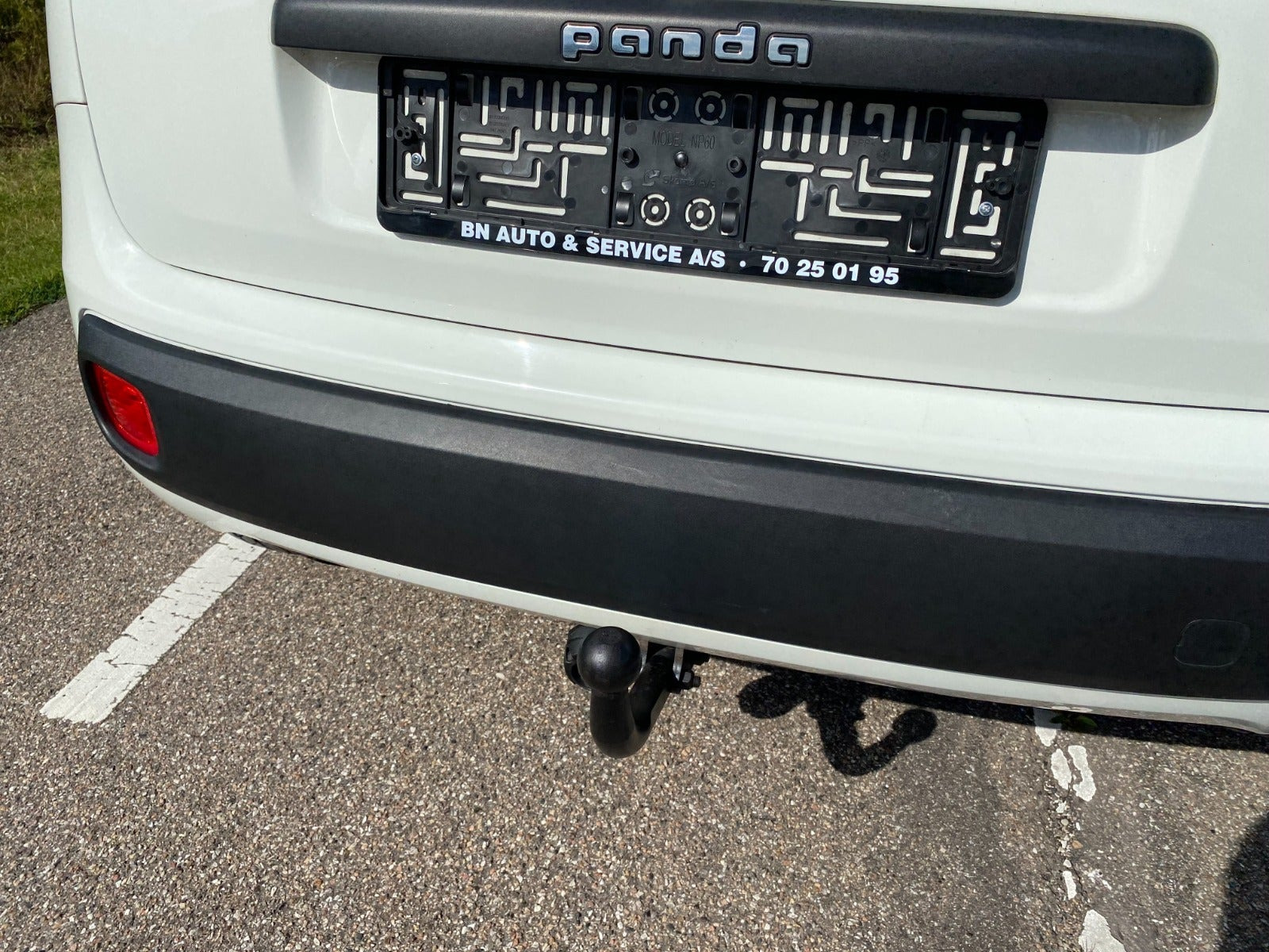 Hvid Fiat Panda fra 2015