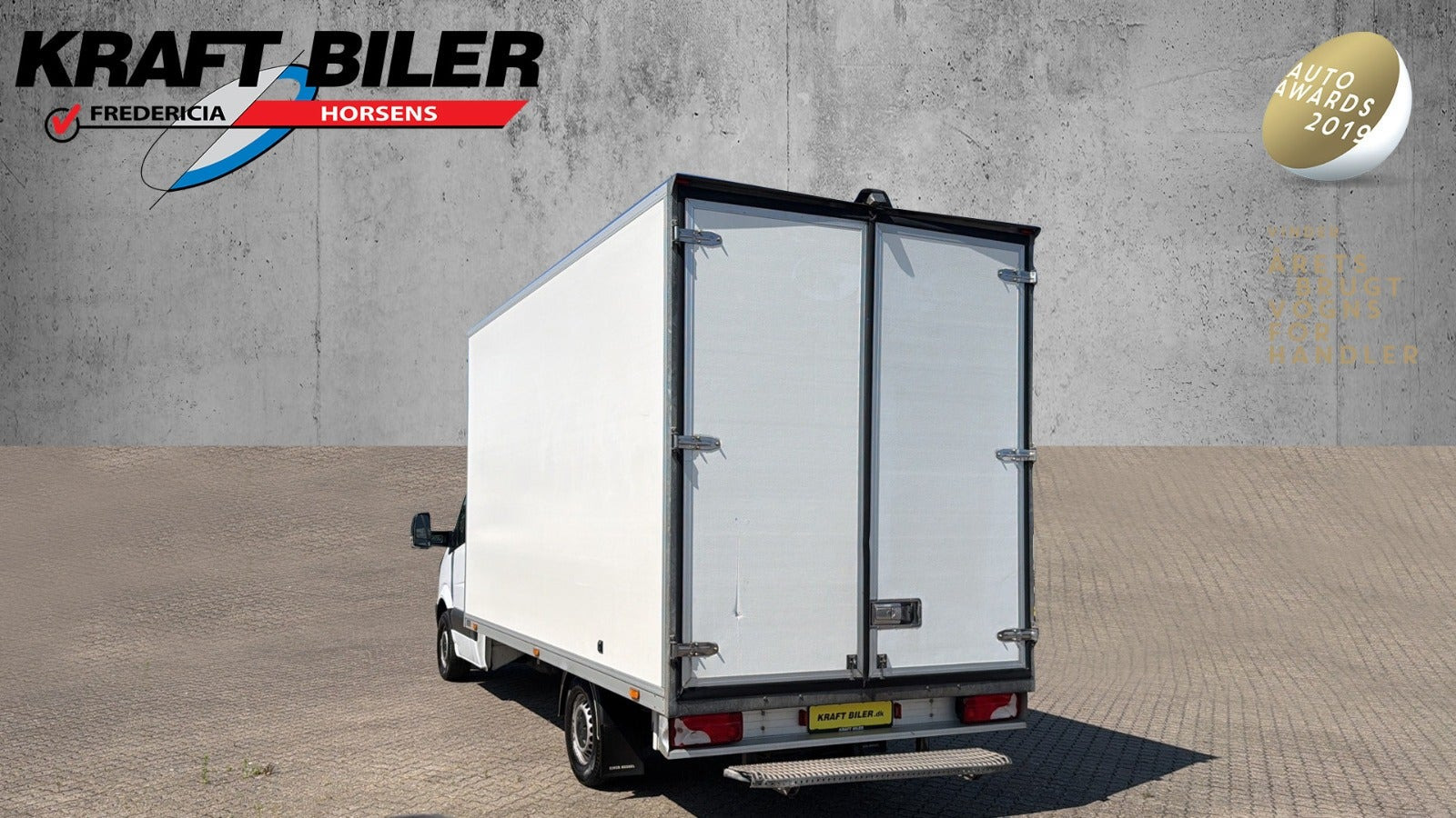 Hvid Mercedes Sprinter 316 fra 2017