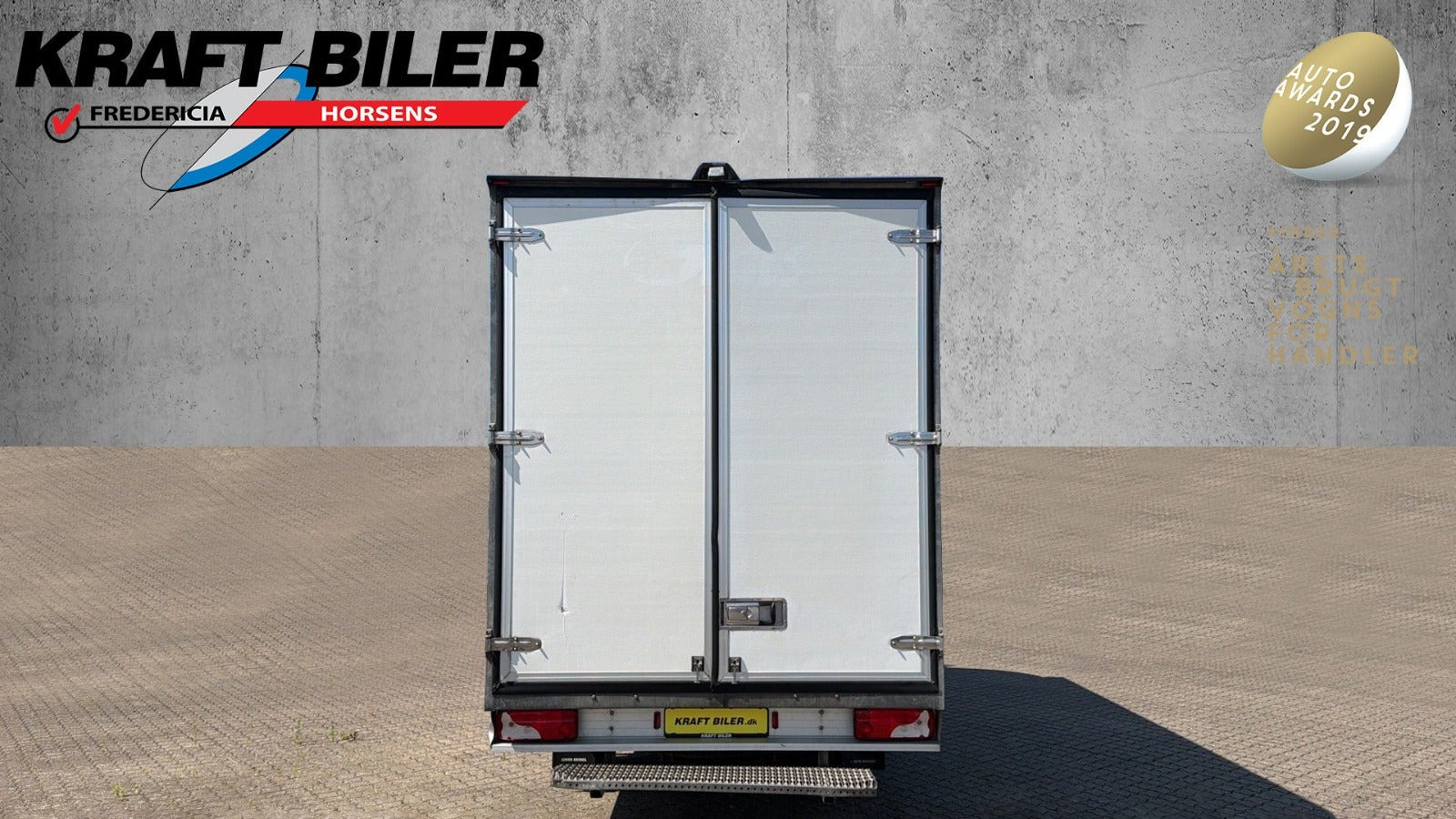 Hvid Mercedes Sprinter 316 fra 2017