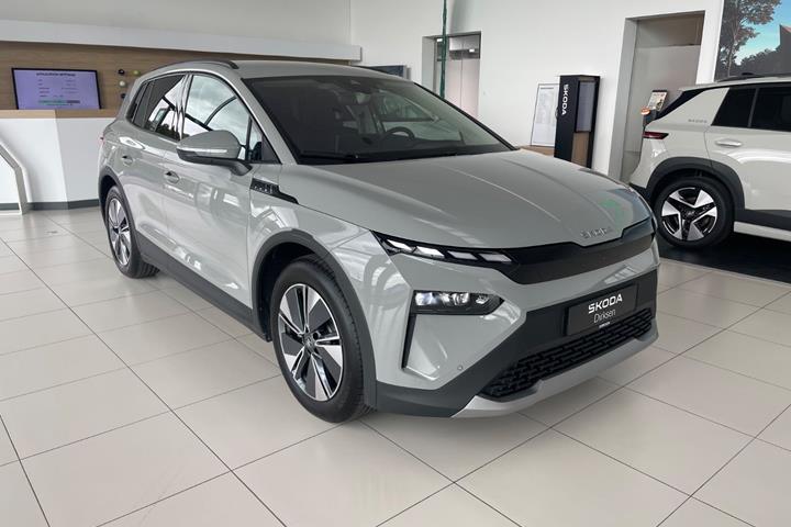 Grå Skoda Elroq fra 2026